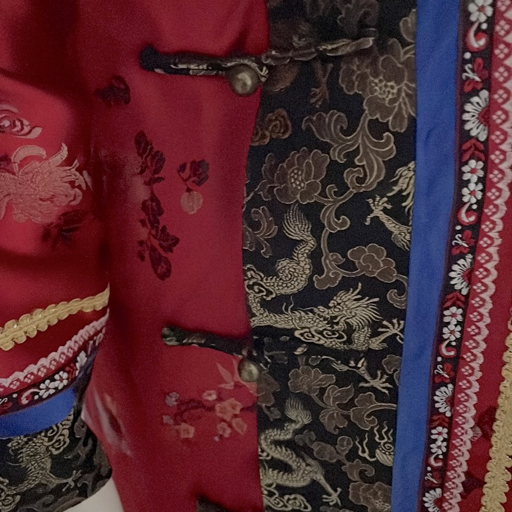 Traditional Asia Wedding Kimono Sz L - Picture 5 of 7